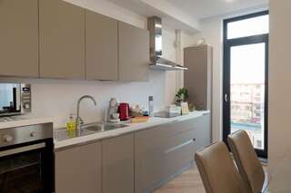 Апарт-отели Novum Aparthotel Бухарест Two-Bedroom Apartment Top View-4