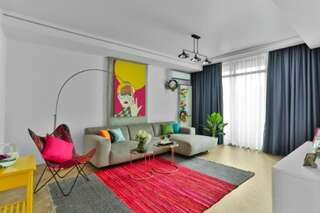 Апарт-отели Novum Aparthotel Бухарест Rainbow Two Bedrooms Apartment-1
