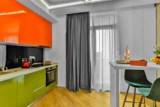 Апарт-отели Novum Aparthotel Бухарест Rainbow Two Bedrooms Apartment-16